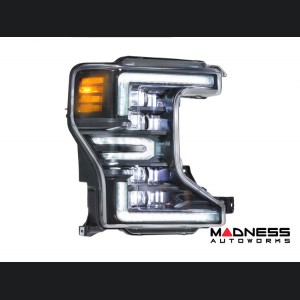 Ford Super Duty LED Headlights - XB Series - Morimoto - White DRL